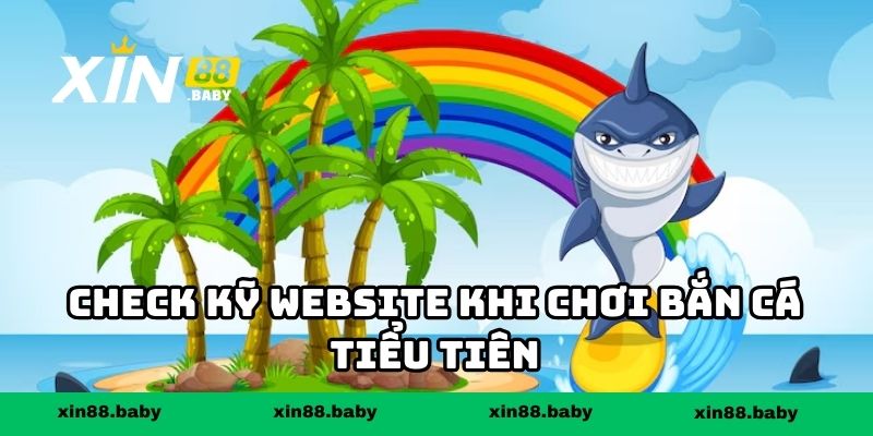Check kỹ website khi chơi bắn cá tiểu tiên