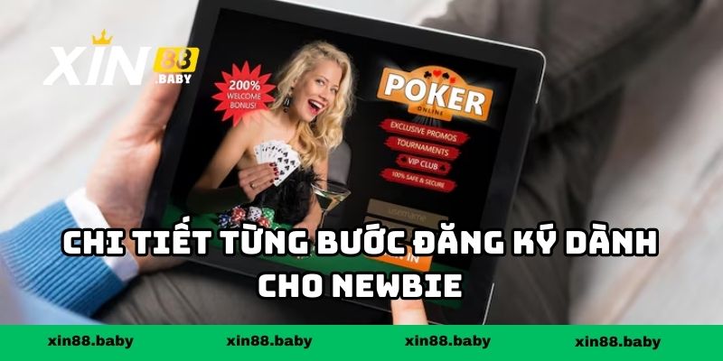 Chi tiết từng bước đăng ký dành cho newbie