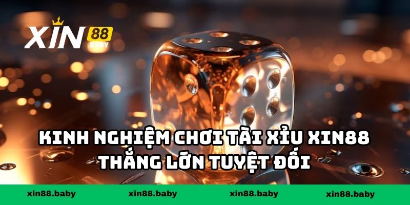 Kinh nghiệm chơi tài xỉu XIN88 thắng lớn tuyệt đối