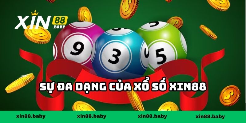 Sự đa dạng của xổ số XIN88